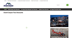 Desktop Screenshot of grandcanyontourdiscounts.com