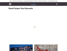 Tablet Screenshot of grandcanyontourdiscounts.com